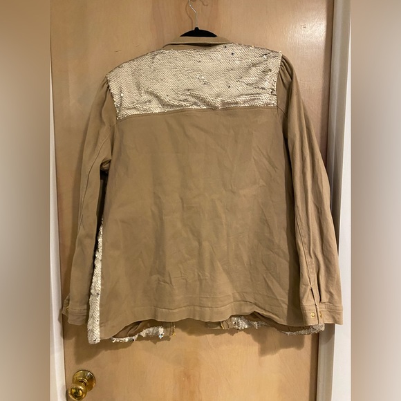 Boston Proper sequence brown jacket size Large - Picture 3 of 3